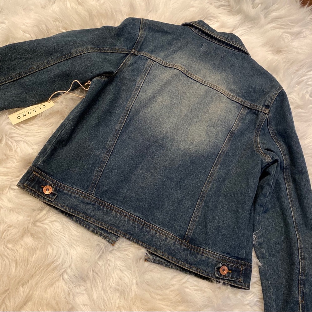Large denim jacket - Picture 4 of 4